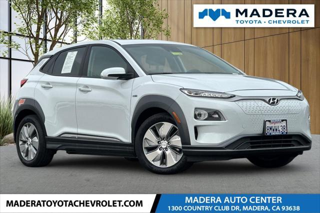 used 2020 Hyundai Kona EV car, priced at $15,499