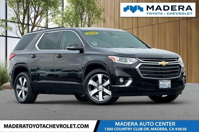 used 2021 Chevrolet Traverse car, priced at $23,499