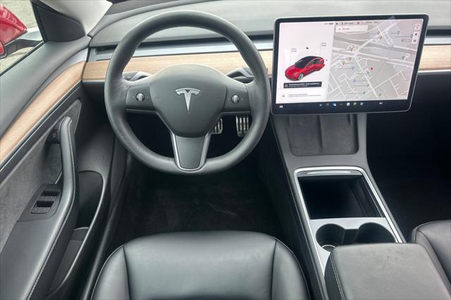 used 2021 Tesla Model 3 car, priced at $29,999