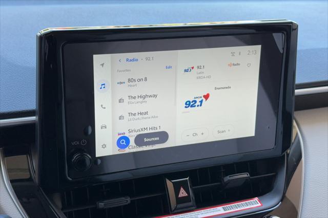 new 2025 Toyota Corolla Cross car, priced at $25,849