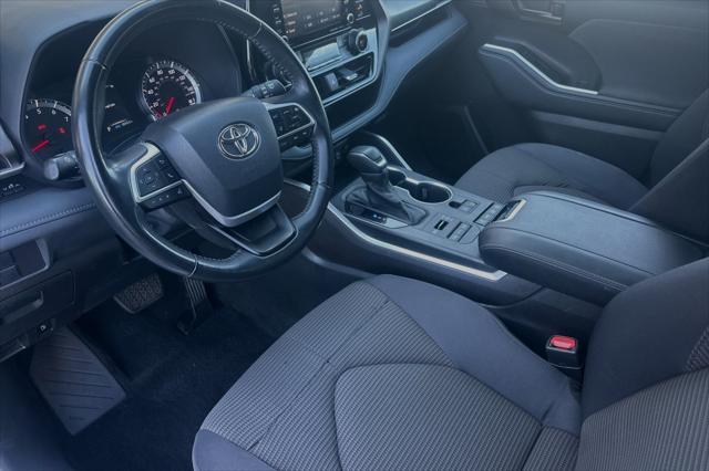 used 2022 Toyota Highlander car, priced at $29,893