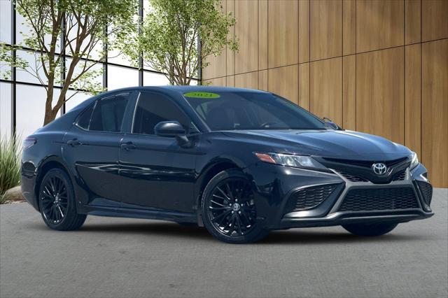 used 2021 Toyota Camry car, priced at $21,130