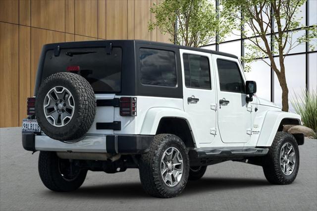 used 2015 Jeep Wrangler Unlimited car, priced at $17,776