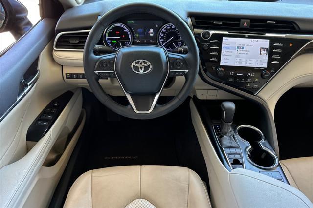 used 2018 Toyota Camry Hybrid car, priced at $22,696