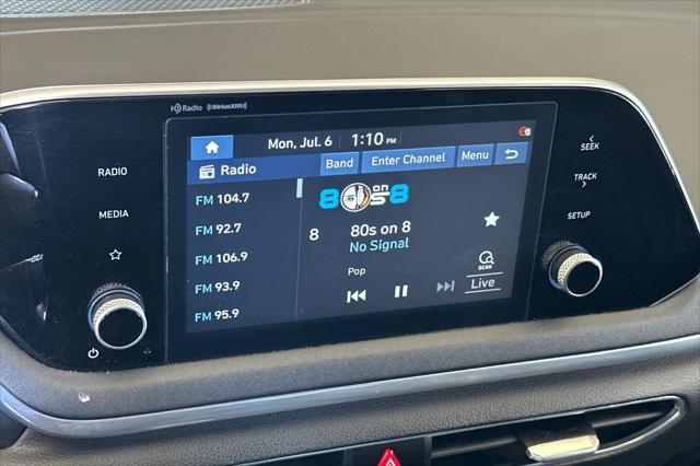 used 2020 Hyundai Sonata car, priced at $18,127