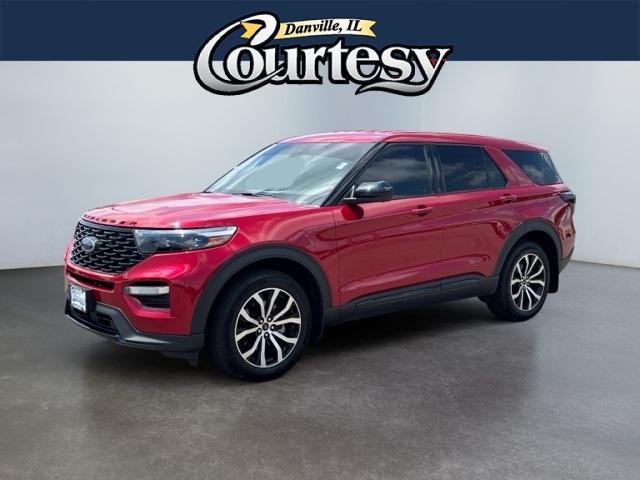 used 2022 Ford Explorer car, priced at $34,500