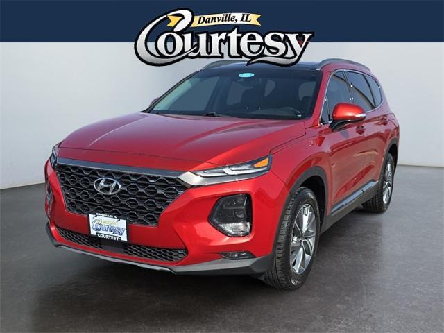 used 2019 Hyundai Santa Fe car, priced at $19,990