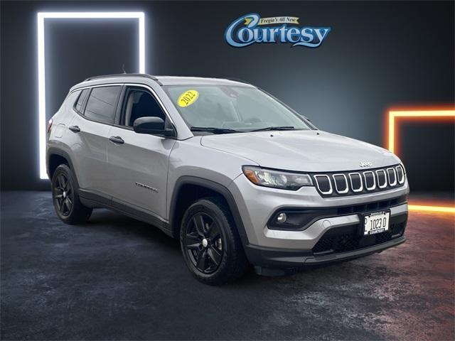 used 2022 Jeep Compass car, priced at $22,452