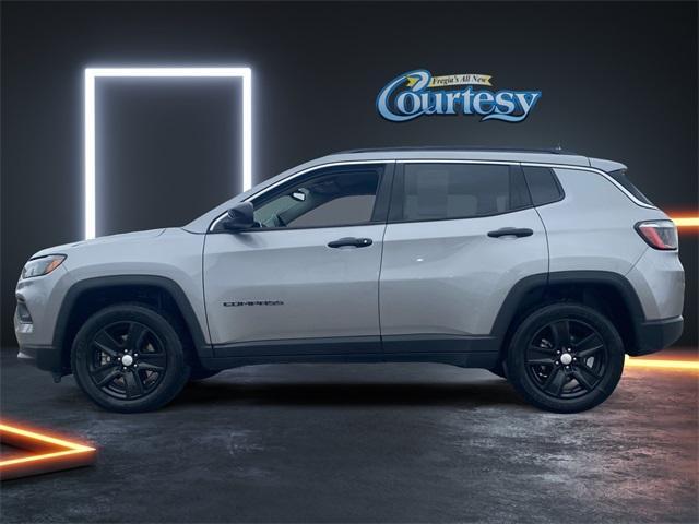 used 2022 Jeep Compass car, priced at $22,452