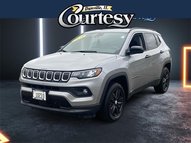 used 2022 Jeep Compass car, priced at $22,705