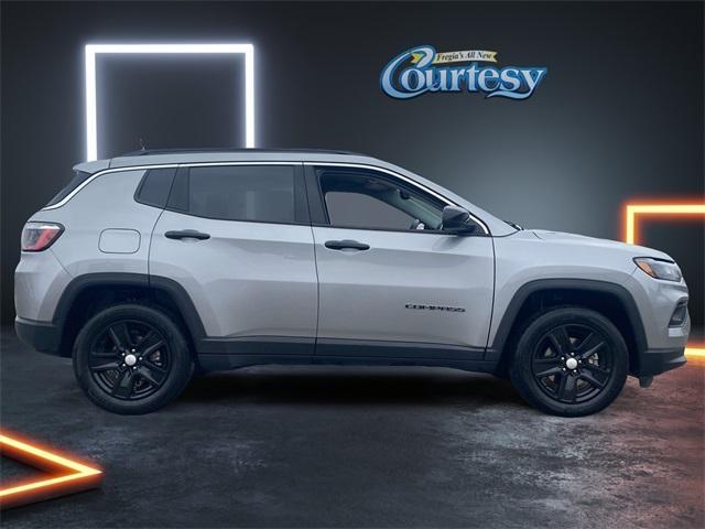 used 2022 Jeep Compass car, priced at $22,452