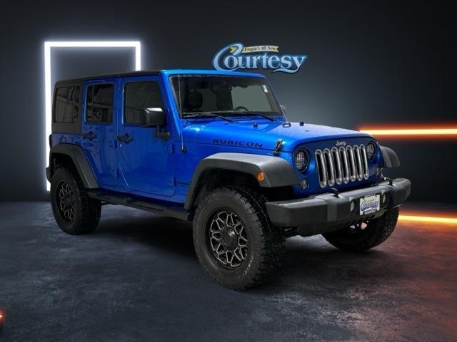 used 2015 Jeep Wrangler Unlimited car, priced at $24,887