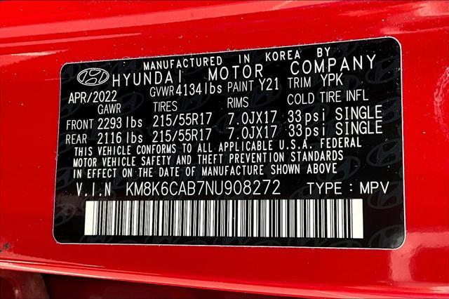 used 2022 Hyundai Kona car, priced at $22,995