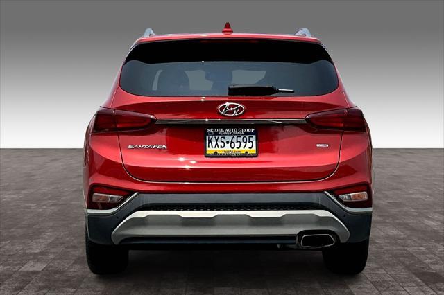 used 2019 Hyundai Santa Fe car, priced at $22,899