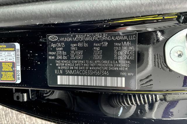 new 2025 Hyundai Tucson car, priced at $32,325