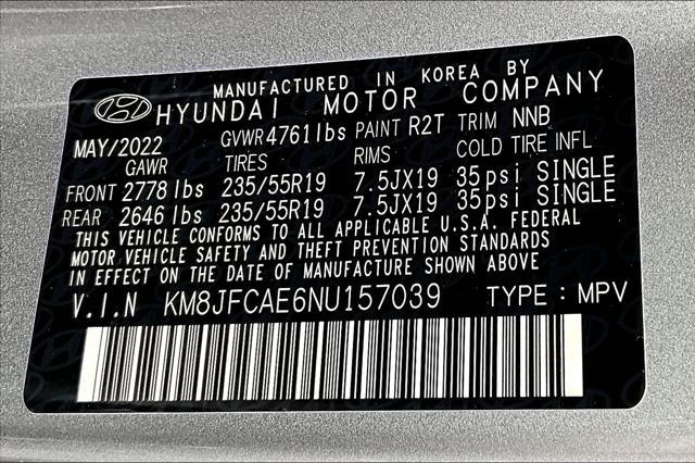 used 2022 Hyundai Tucson car, priced at $34,999