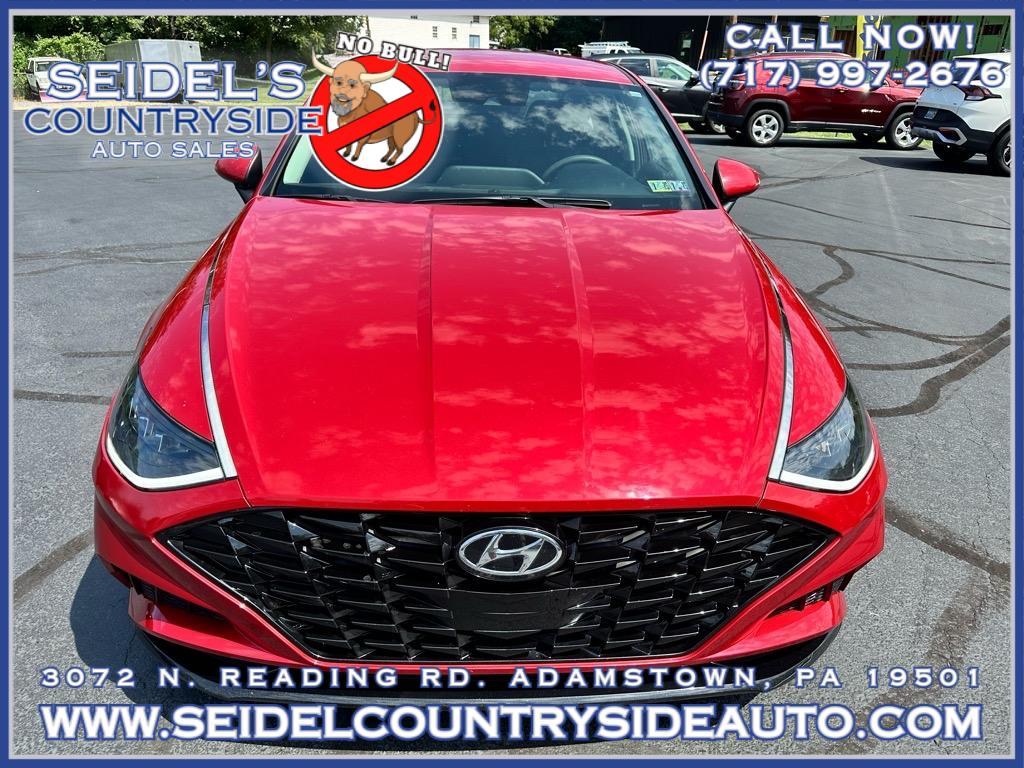 used 2021 Hyundai Sonata car, priced at $16,288