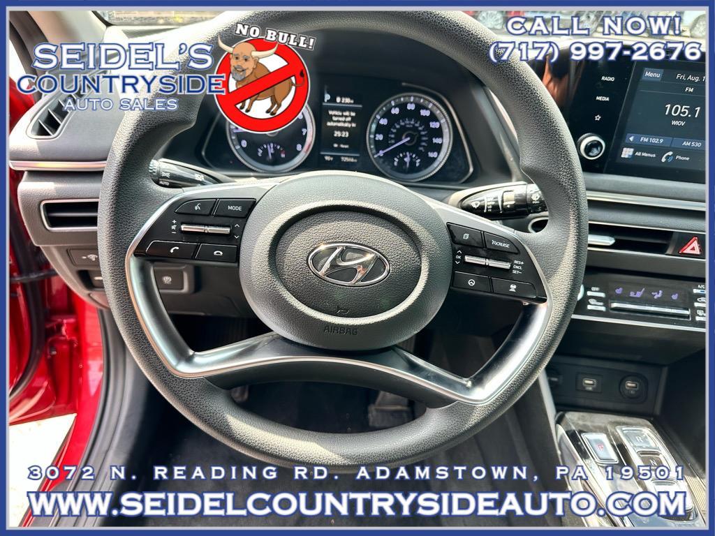 used 2021 Hyundai Sonata car, priced at $16,288