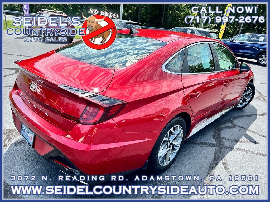 used 2021 Hyundai Sonata car, priced at $16,288