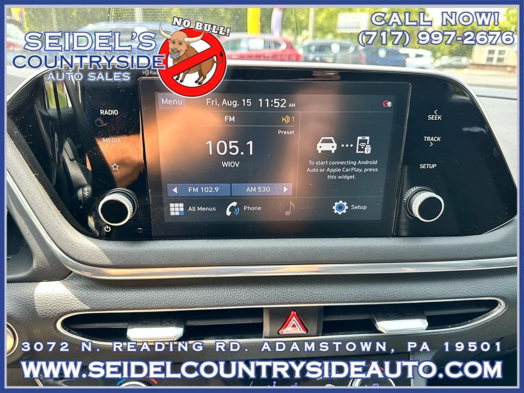 used 2021 Hyundai Sonata car, priced at $16,288