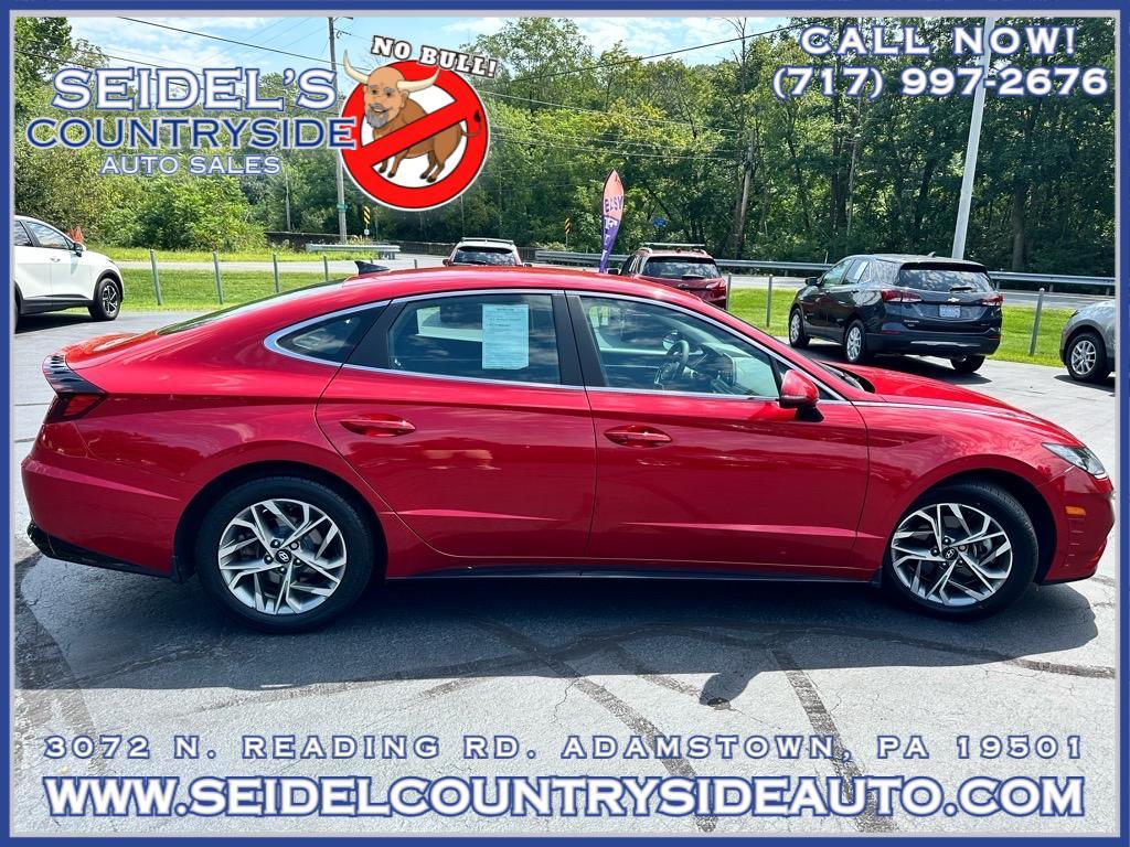 used 2021 Hyundai Sonata car, priced at $16,288