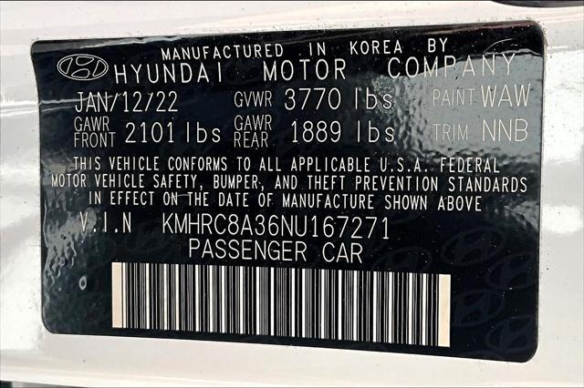 used 2022 Hyundai Venue car, priced at $20,981