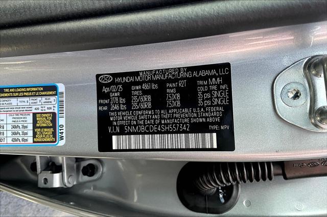 new 2025 Hyundai Tucson car, priced at $34,265