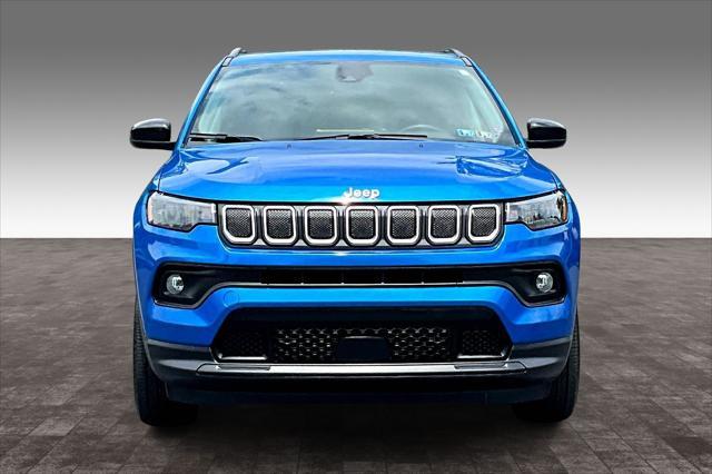 used 2022 Jeep Compass car, priced at $24,372