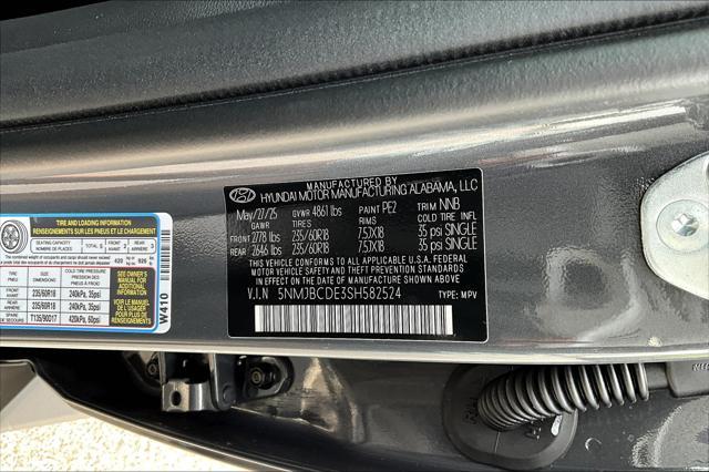 new 2025 Hyundai Tucson car, priced at $34,310