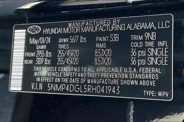 new 2024 Hyundai Santa Fe car, priced at $46,955