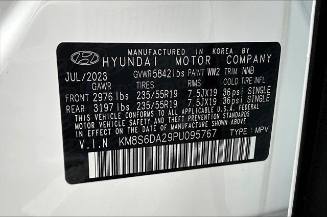 new 2023 Hyundai Santa Fe car, priced at $44,945