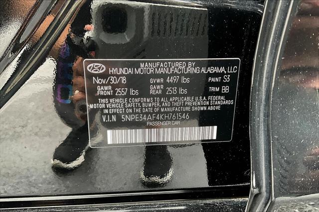 used 2019 Hyundai Sonata car, priced at $19,499