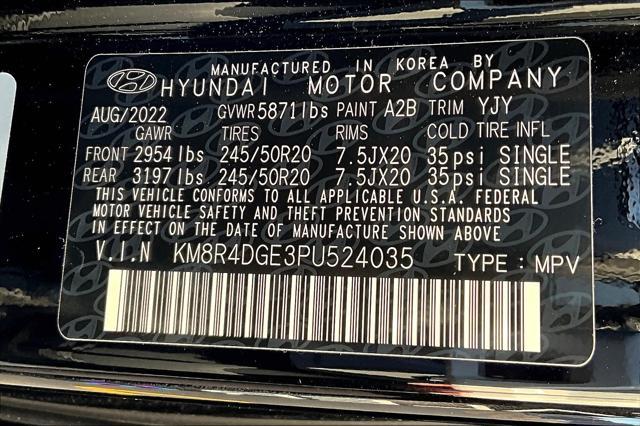 used 2023 Hyundai Palisade car, priced at $46,488