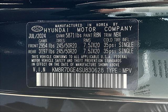 new 2025 Hyundai Palisade car, priced at $54,855