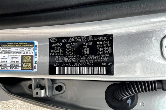 new 2025 Hyundai Tucson car, priced at $34,395