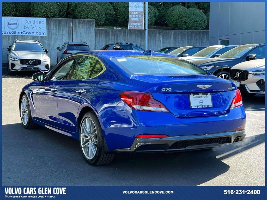 used 2021 Genesis G70 car, priced at $22,500