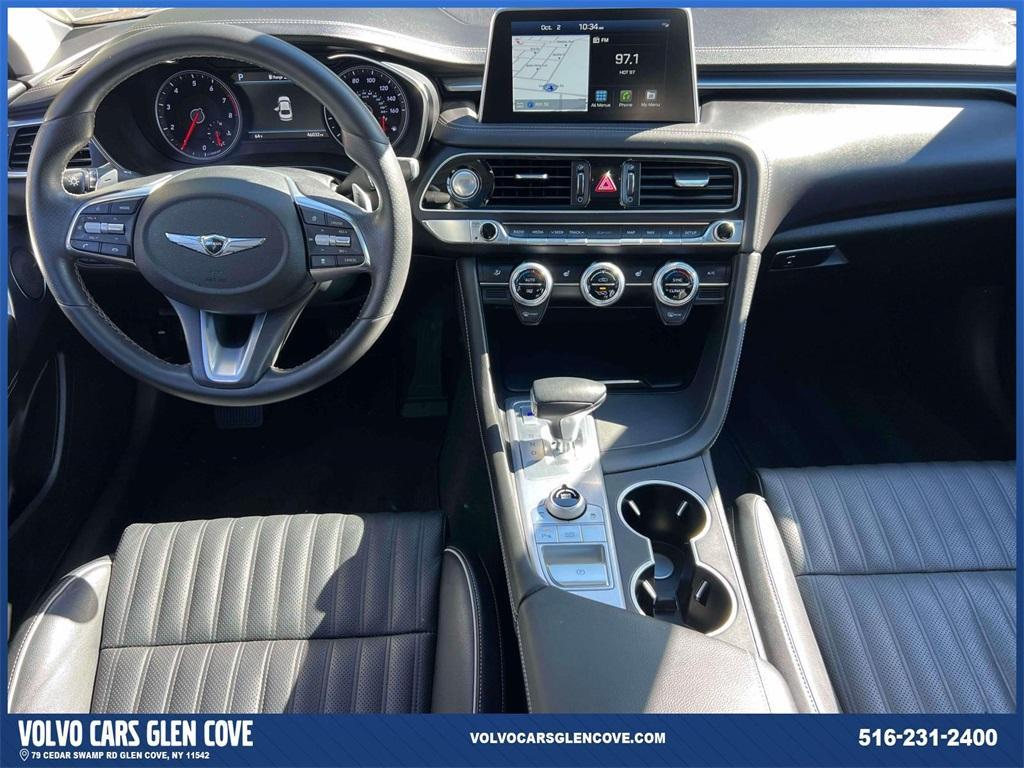 used 2021 Genesis G70 car, priced at $22,500