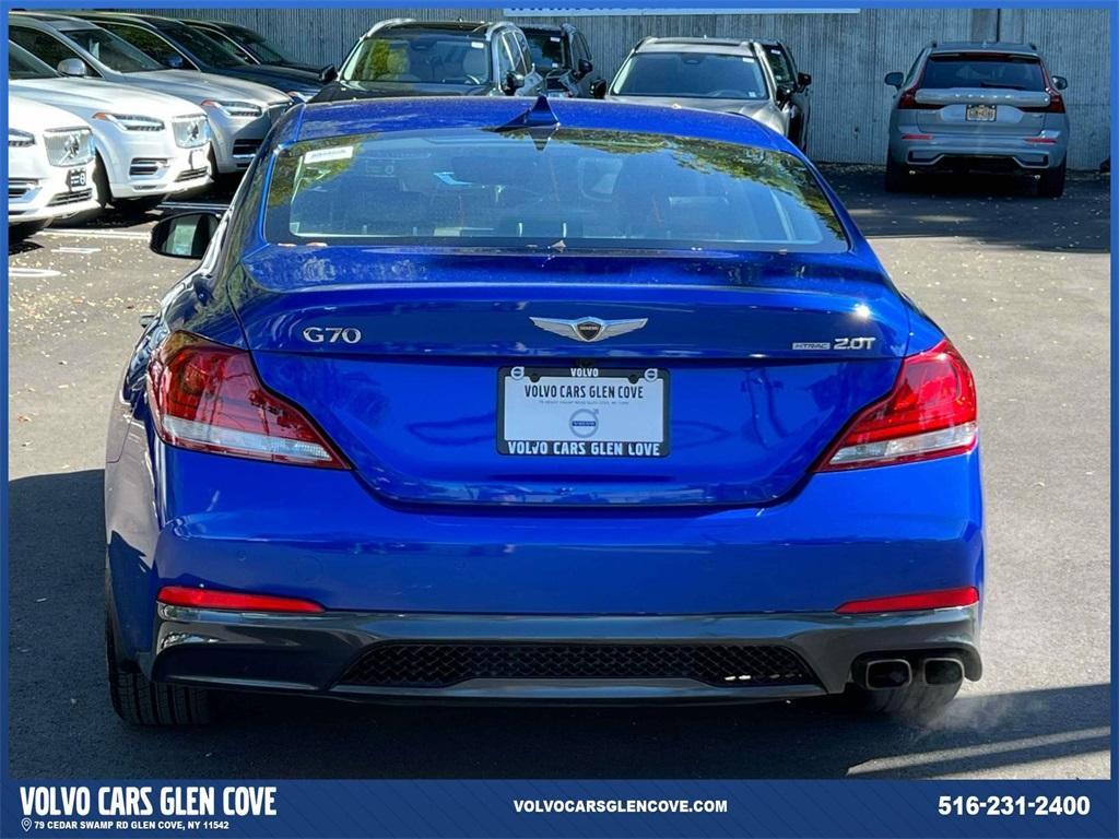 used 2021 Genesis G70 car, priced at $22,500