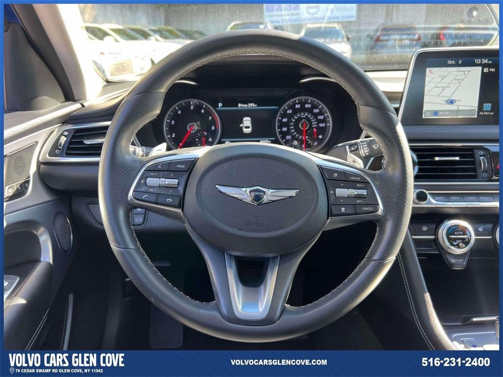 used 2021 Genesis G70 car, priced at $22,500