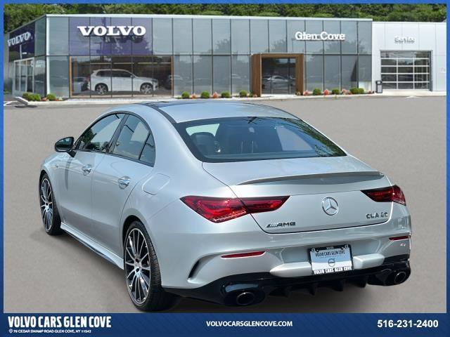 used 2022 Mercedes-Benz AMG CLA 35 car, priced at $38,000