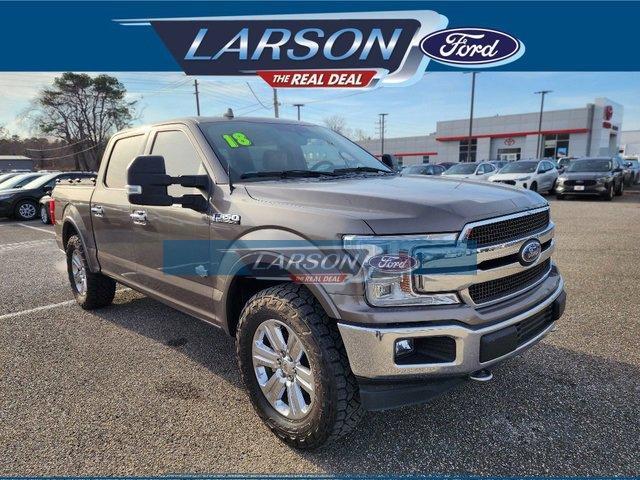 used 2018 Ford F-150 car, priced at $37,900