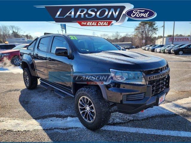 used 2021 Chevrolet Colorado car, priced at $32,536