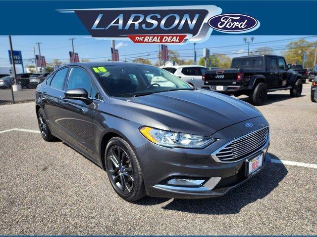 used 2018 Ford Fusion car, priced at $15,950