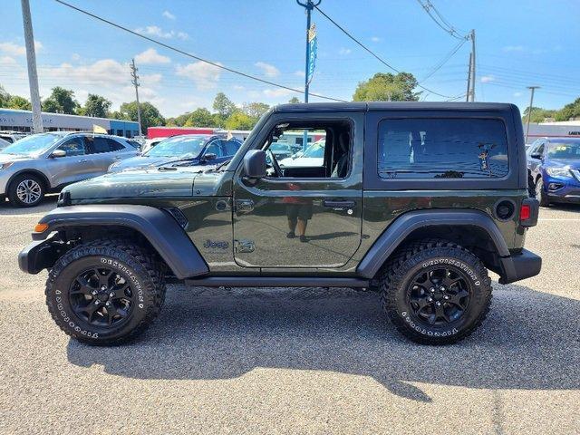 used 2021 Jeep Wrangler car, priced at $32,900