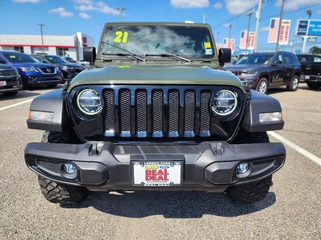 used 2021 Jeep Wrangler car, priced at $32,900