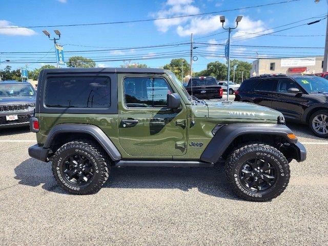 used 2021 Jeep Wrangler car, priced at $32,900