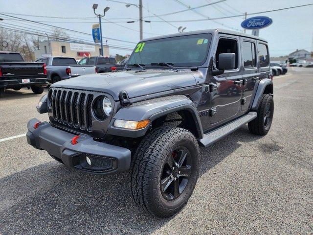 used 2021 Jeep Wrangler Unlimited car, priced at $37,829