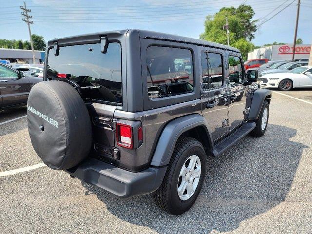 used 2021 Jeep Wrangler Unlimited car, priced at $32,100