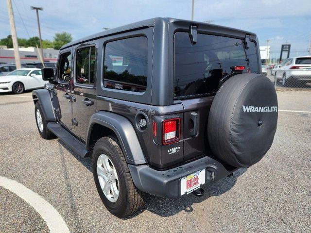 used 2021 Jeep Wrangler Unlimited car, priced at $32,100