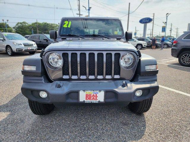 used 2021 Jeep Wrangler Unlimited car, priced at $32,100